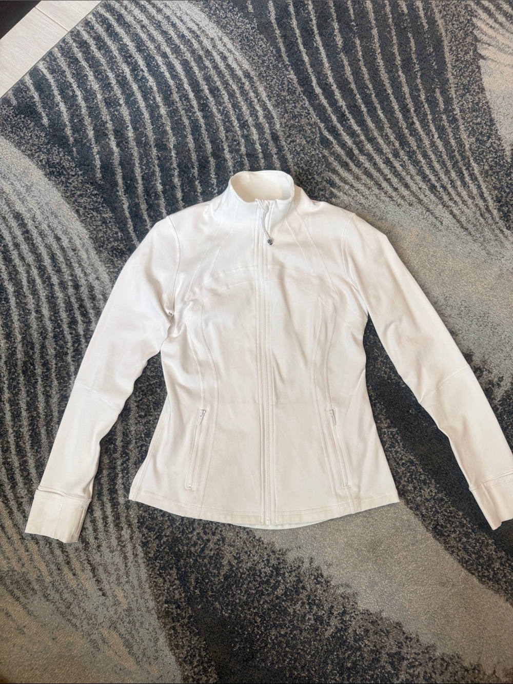 lululemon athletica White Full-Zip Define Jacket